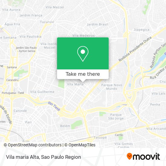 Vila maria Alta map