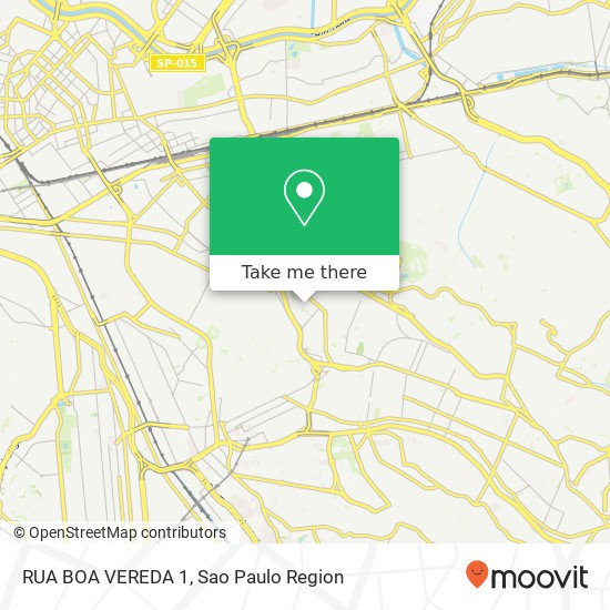 RUA BOA VEREDA 1 map