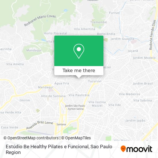 Estúdio Be Healthy Pilates e Funcional map