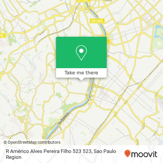 R Américo Alves Pereira Filho 523 523 map