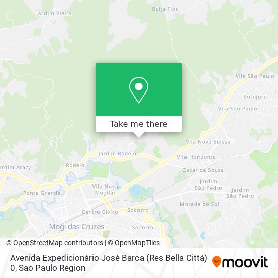 Avenida Expedicionário José Barca (Res Bella Cittá) 0 map