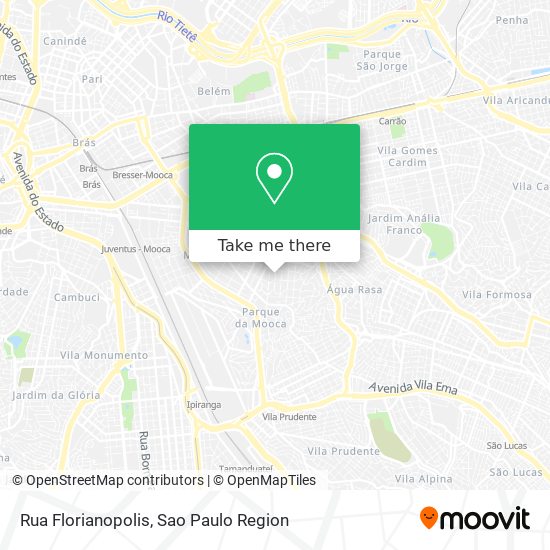 Rua Florianopolis map