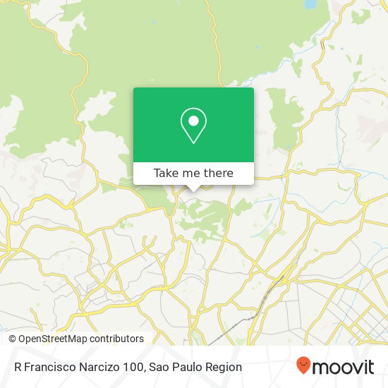 R Francisco Narcizo 100 map