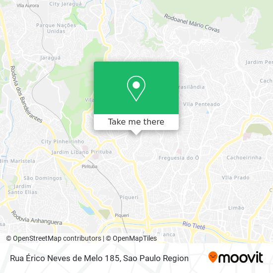 Rua Érico Neves de Melo 185 map