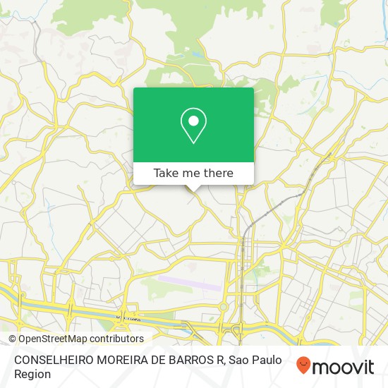 Mapa CONSELHEIRO MOREIRA DE BARROS  R
