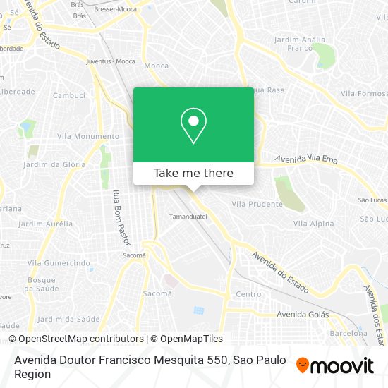 Avenida Doutor Francisco Mesquita 550 map