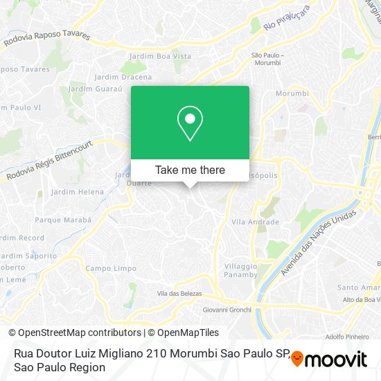 Rua Doutor Luiz Migliano  210  Morumbi  Sao Paulo   SP map