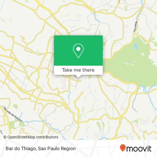 Bar do Thiago map