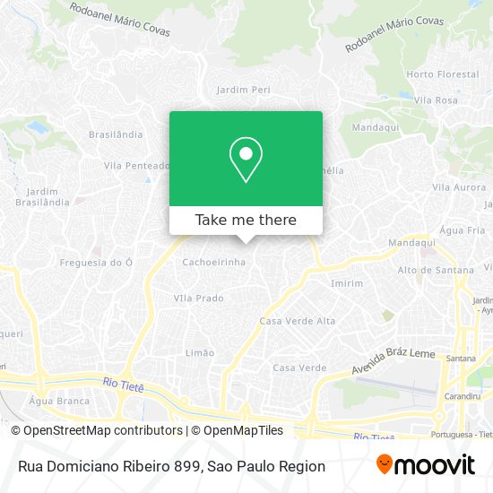 Rua Domiciano Ribeiro 899 map