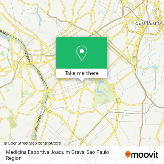 Mapa Medicina Esportiva Joaquim Grava