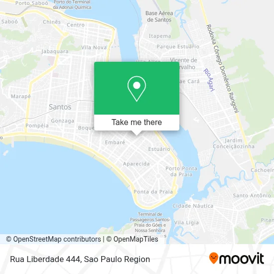 Rua Liberdade 444 map