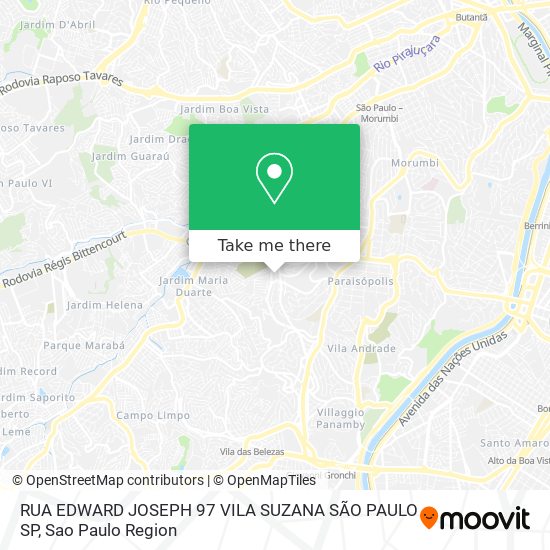 RUA EDWARD JOSEPH  97 VILA SUZANA  SÃO PAULO   SP map