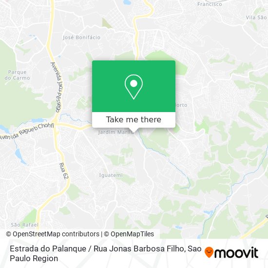 Estrada do Palanque / Rua Jonas Barbosa Filho map