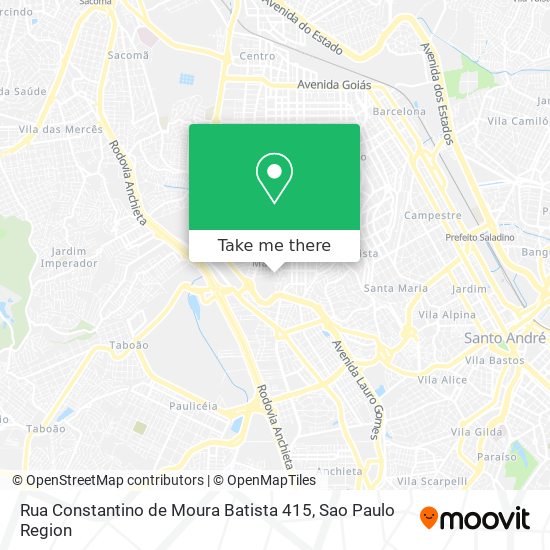 Rua Constantino de Moura Batista 415 map