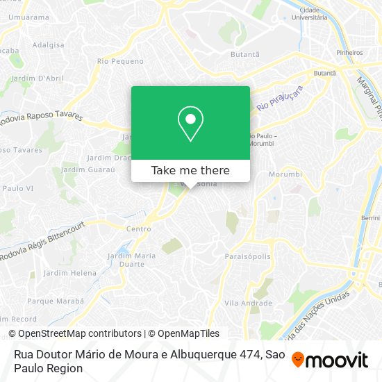 Rua Doutor Mário de Moura e Albuquerque 474 map