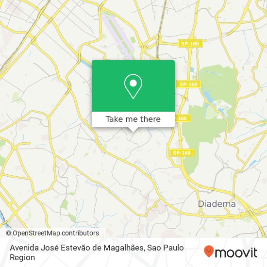 Avenida José Estevão de Magalhães map