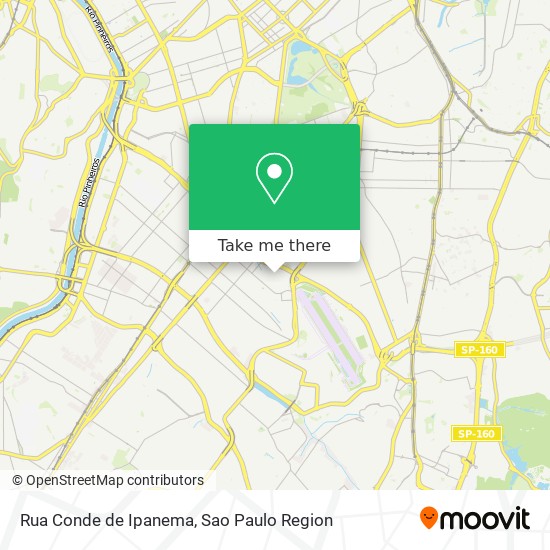 Rua Conde de Ipanema map