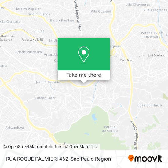 RUA ROQUE PALMIERI 462 map