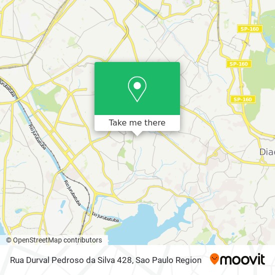 Rua Durval Pedroso da Silva 428 map