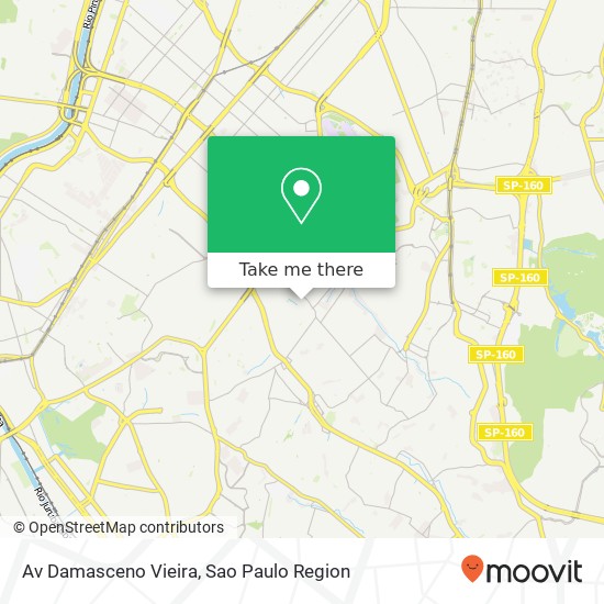 Av  Damasceno Vieira map