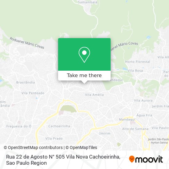 Rua 22 de Agosto  N° 505   Vila Nova Cachoeirinha map