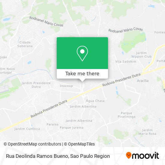 Rua Deolinda Ramos Bueno map