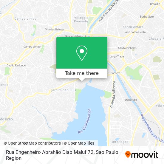 Rua Engenheiro Abrahão Diab Maluf 72 map