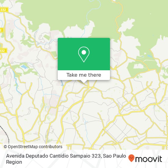 Avenida Deputado Cantídio Sampaio 323 map