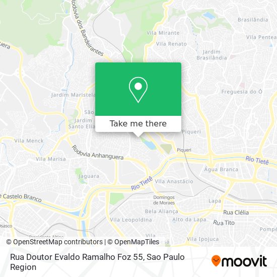 Rua Doutor Evaldo Ramalho Foz 55 map
