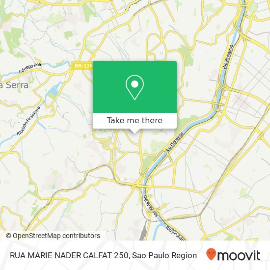 RUA MARIE NADER CALFAT 250 map