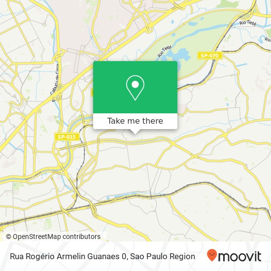 Rua Rogério Armelin Guanaes 0 map