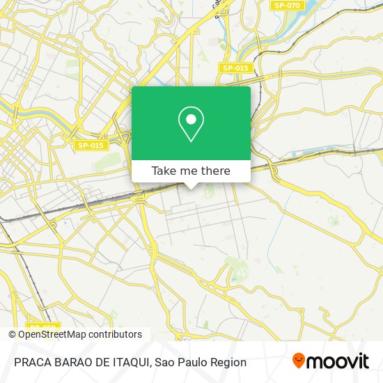 PRACA BARAO DE ITAQUI map