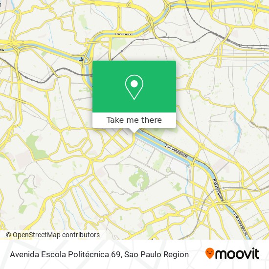 Avenida Escola Politécnica 69 map