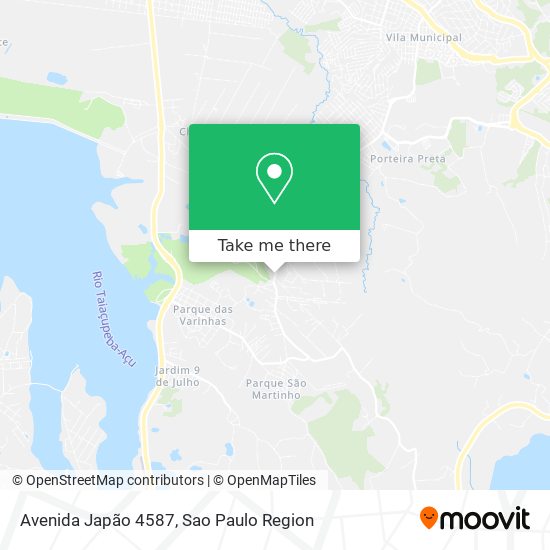 Avenida Japão 4587 map