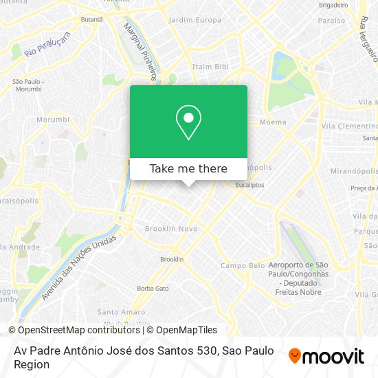 Av  Padre Antônio José dos Santos  530 map