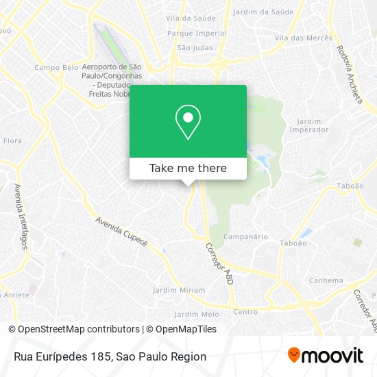 Rua Eurípedes 185 map