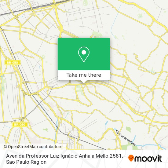 Avenida Professor Luiz Ignácio Anhaia Mello 2581 map