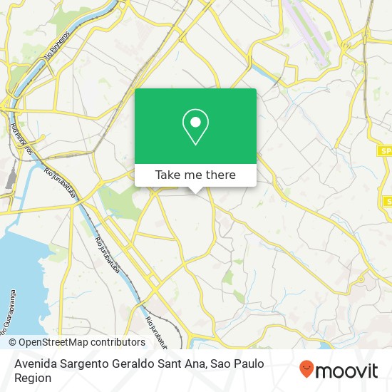 Avenida Sargento Geraldo Sant Ana map