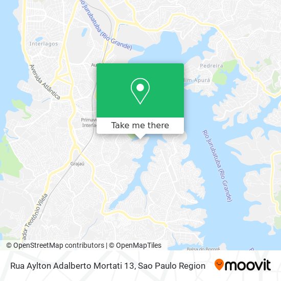 Rua Aylton Adalberto Mortati 13 map