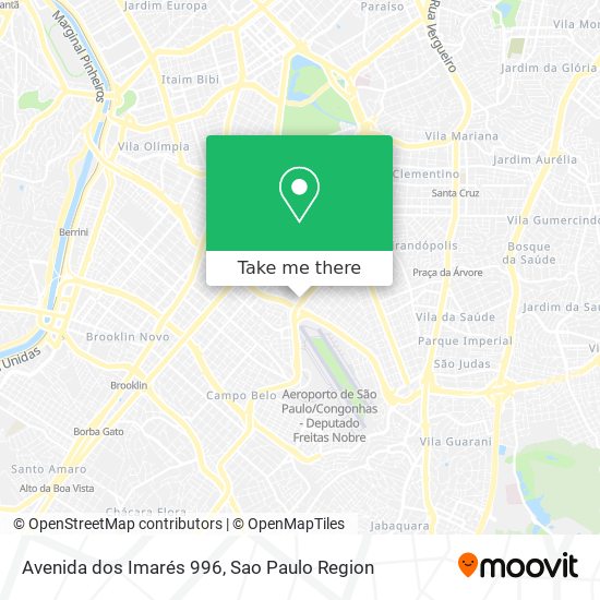 Avenida dos Imarés 996 map