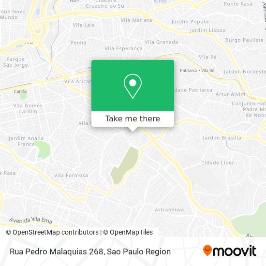 Rua Pedro Malaquias 268 map