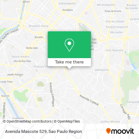 Mapa Avenida Mascote 529