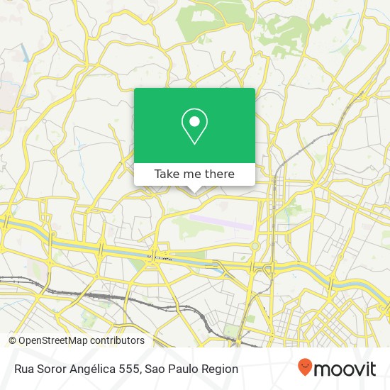 Rua Soror Angélica 555 map