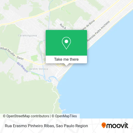 Rua Erasmo Pinheiro Ribas map