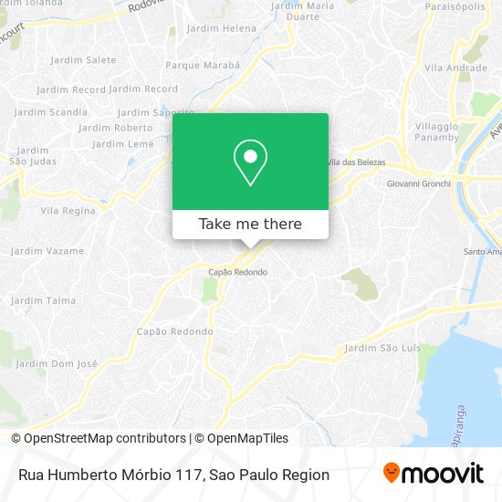 Rua Humberto Mórbio 117 map