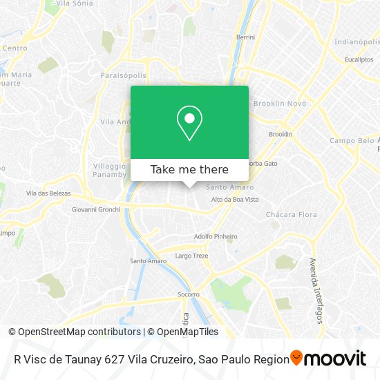 R  Visc  de Taunay  627   Vila Cruzeiro map