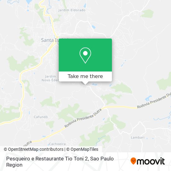 Pesqueiro e Restaurante Tio Toni 2 map