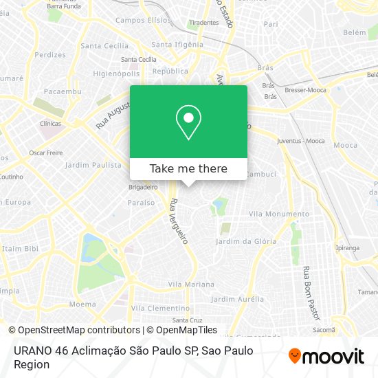 URANO  46   Aclimação   São Paulo   SP map