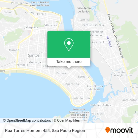 Rua Torres Homem 454 map