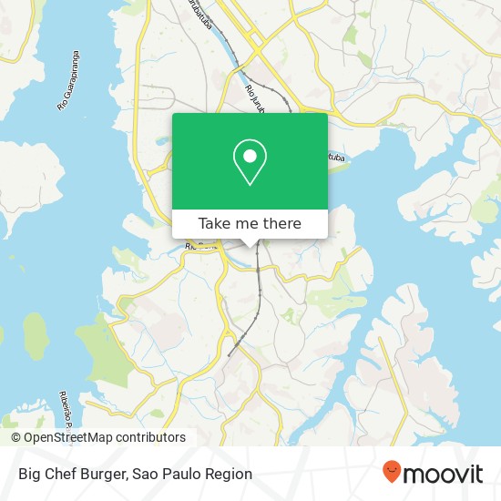 Big Chef Burger map